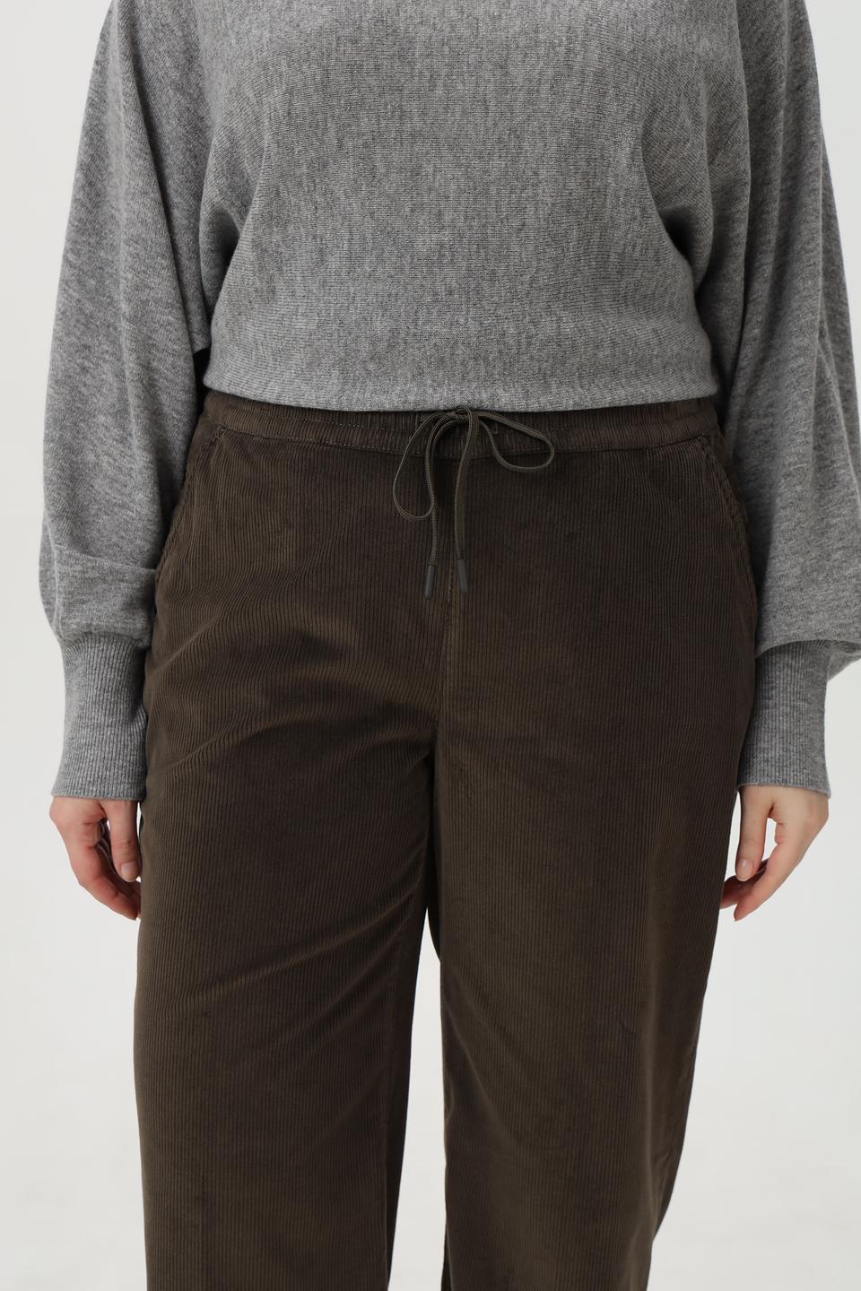 Брюки вельветовые Angels хаки