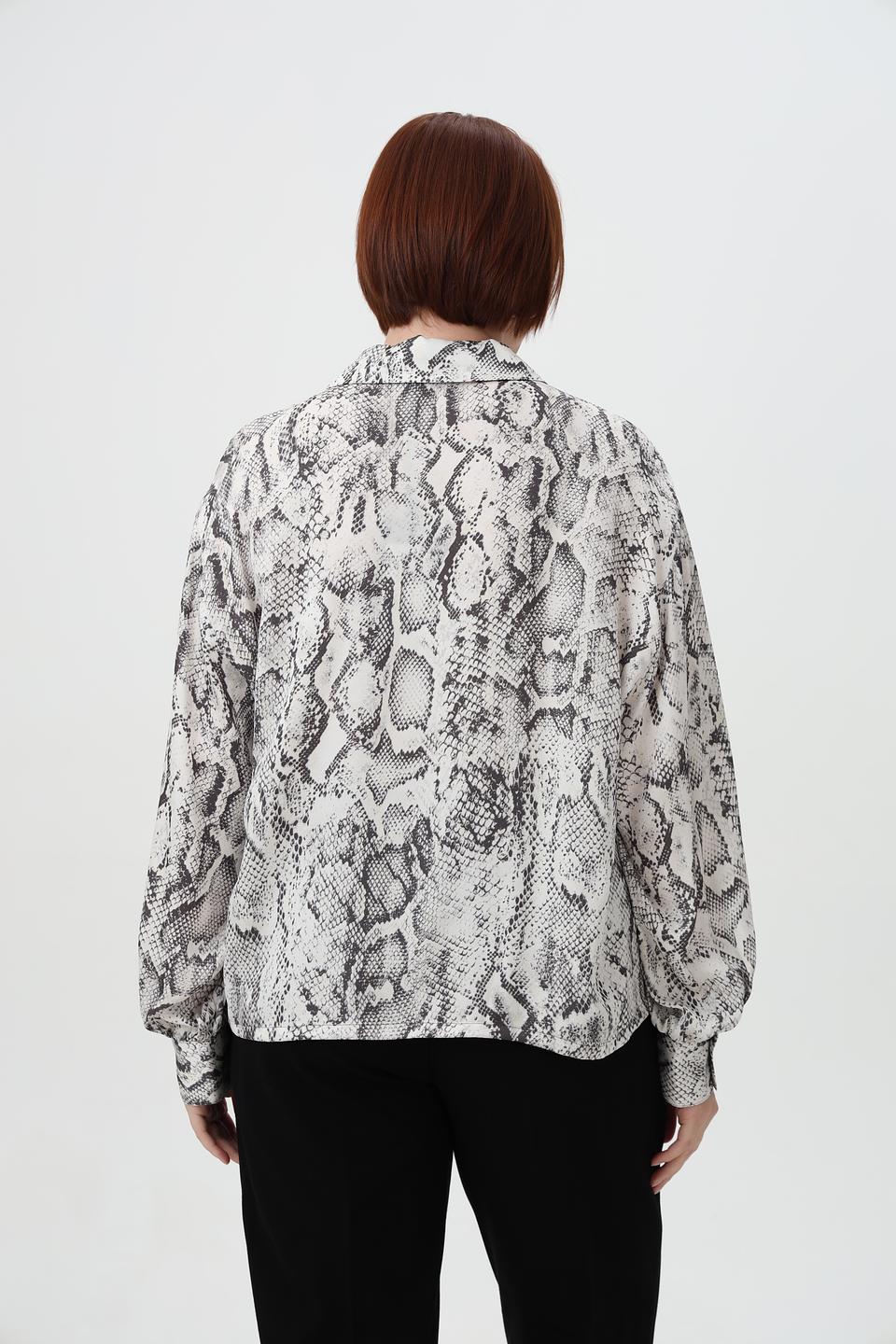 Блузка Tuzzi с принтом змеи