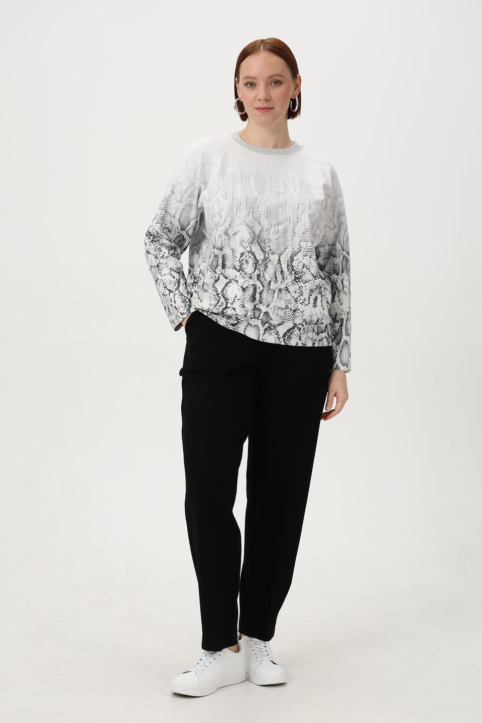 Пуловер Tuzzi с принтом "змея"