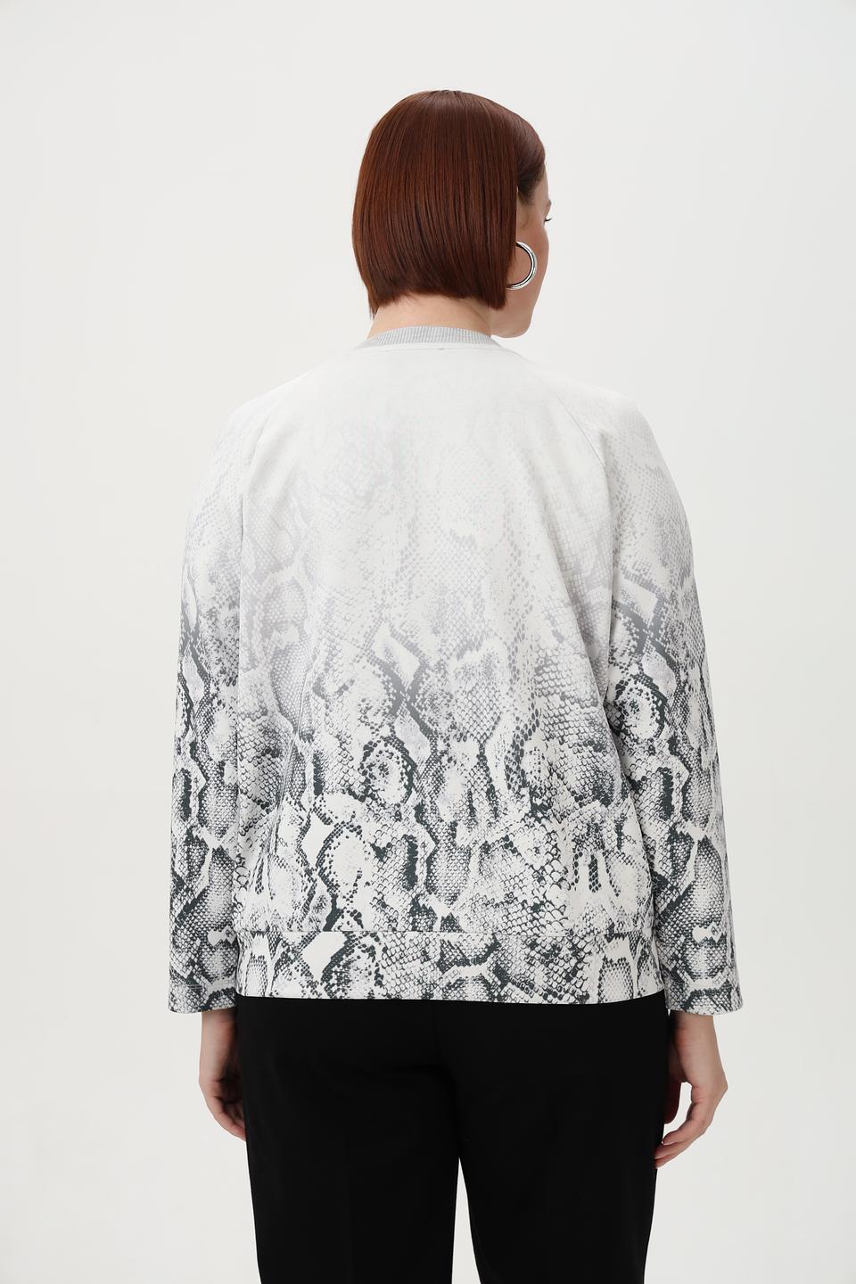 Пуловер Tuzzi с принтом "змея"