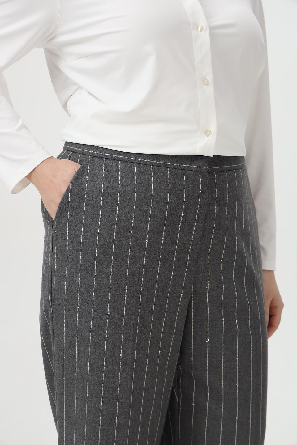 Брюки в полоску Tuzzi