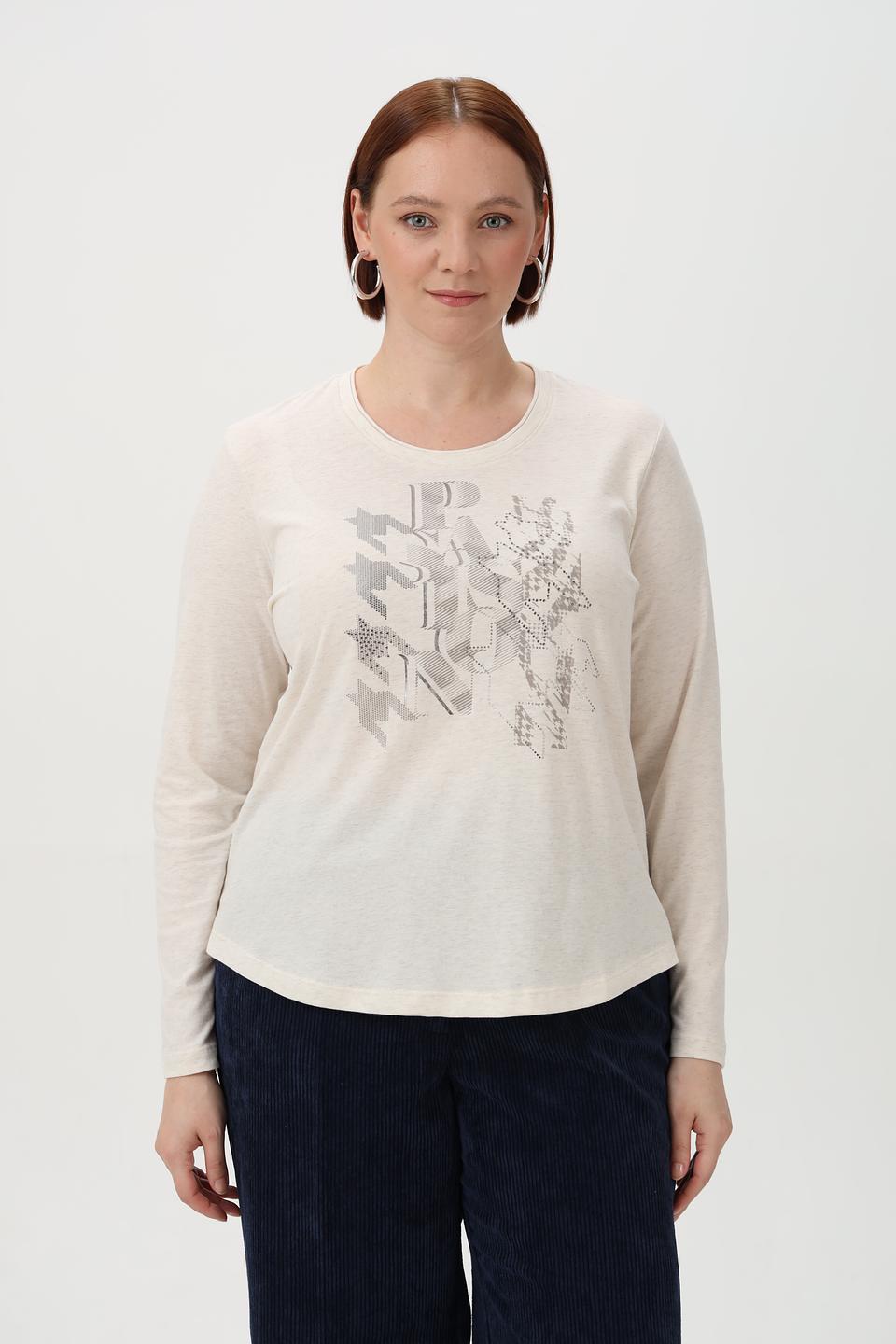 Лонгслив Olsen с цветочным принтом