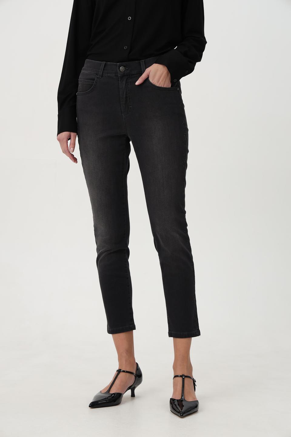 Джинсы с декором Rabe collection