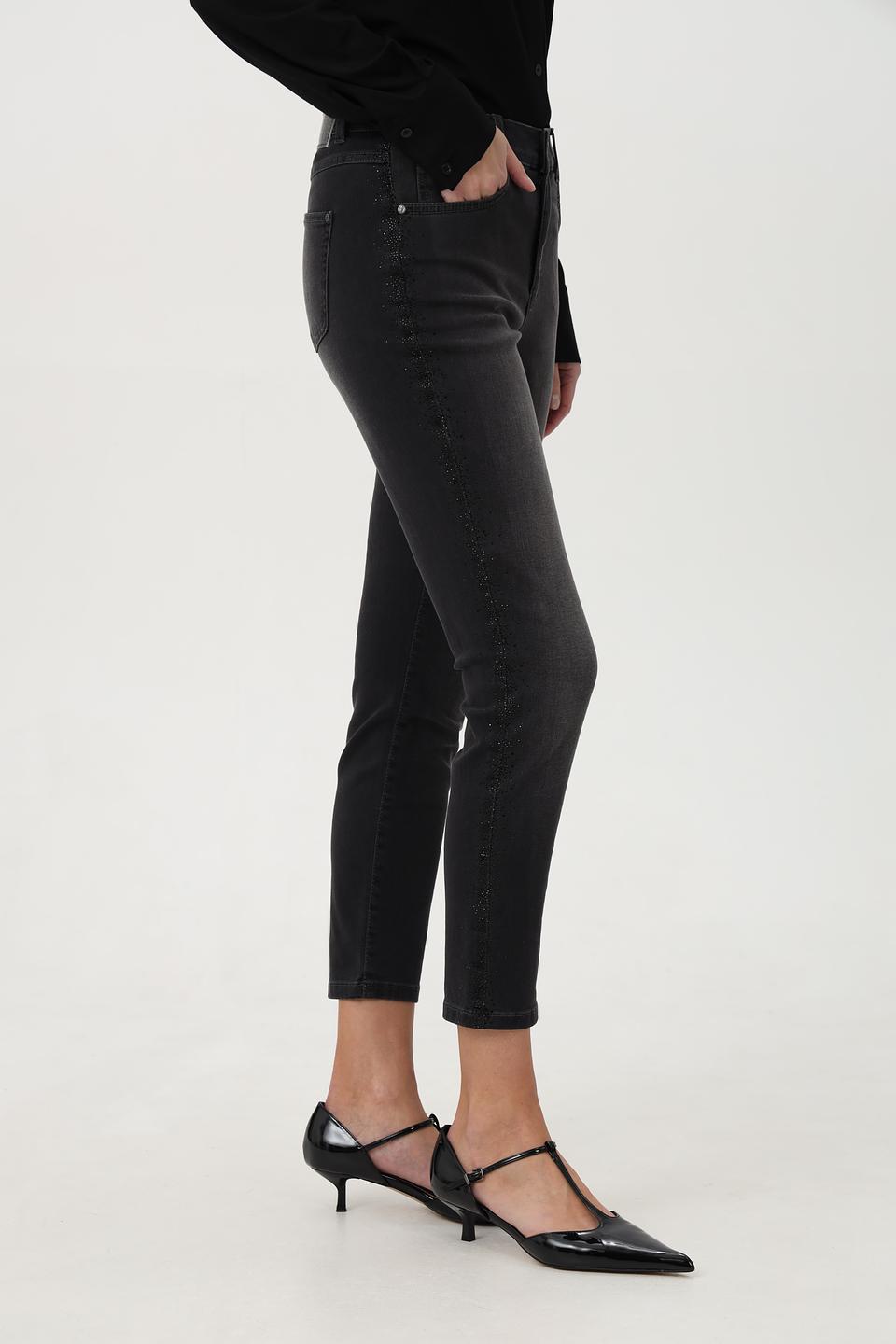 Джинсы с декором Rabe collection