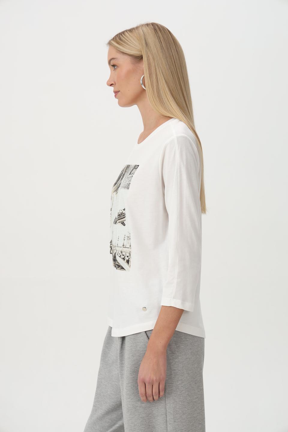 Лонгслив Monari с принтом