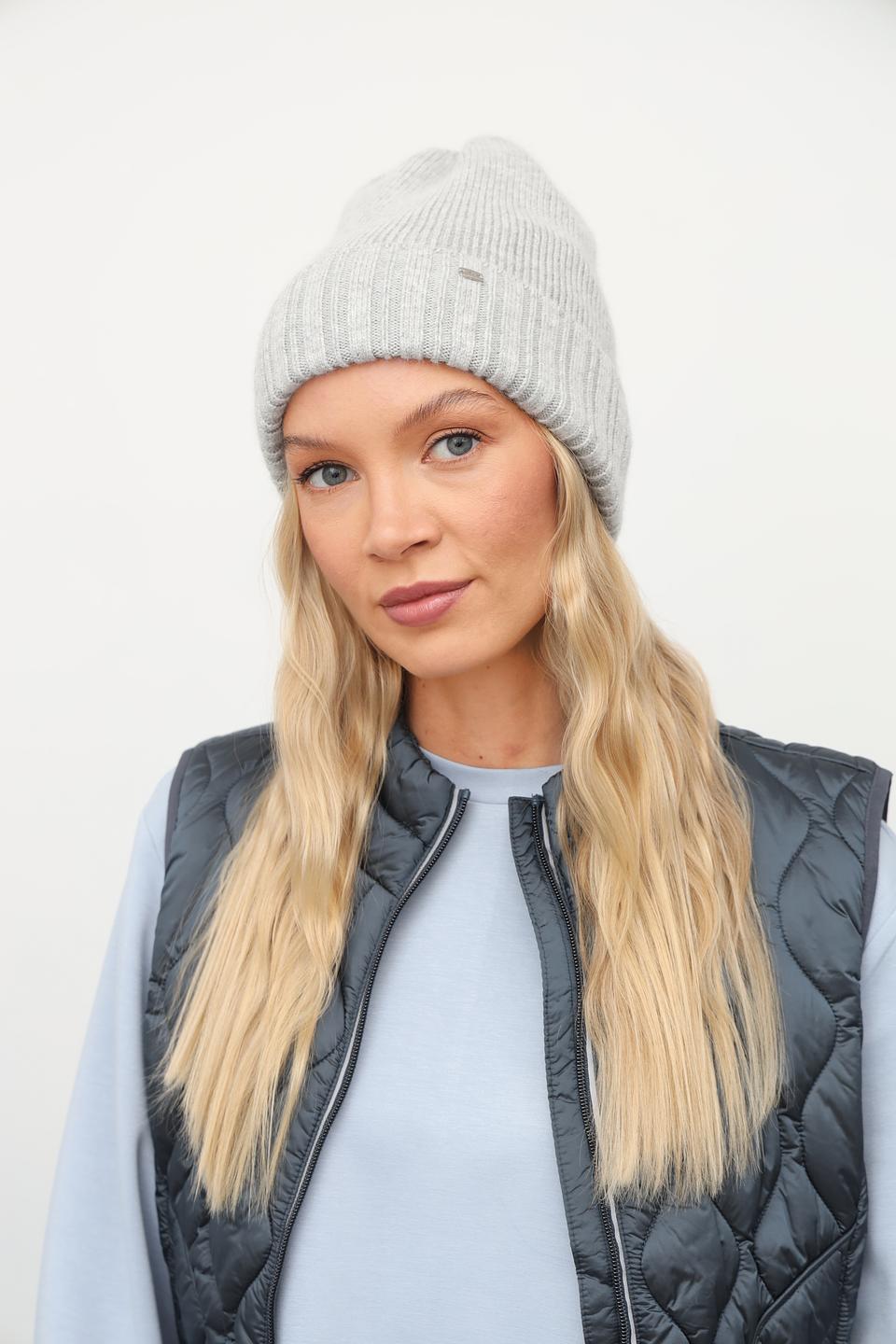 Шапка Julia Florenzi серая