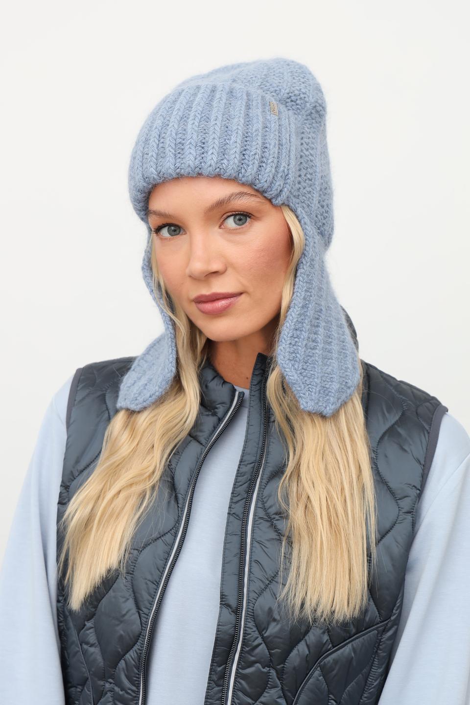 Шапка Deluxe wom голубая