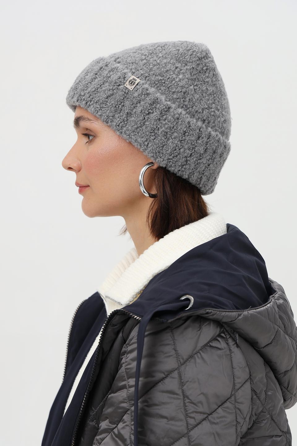 Шапка Roeckl вязаная серая