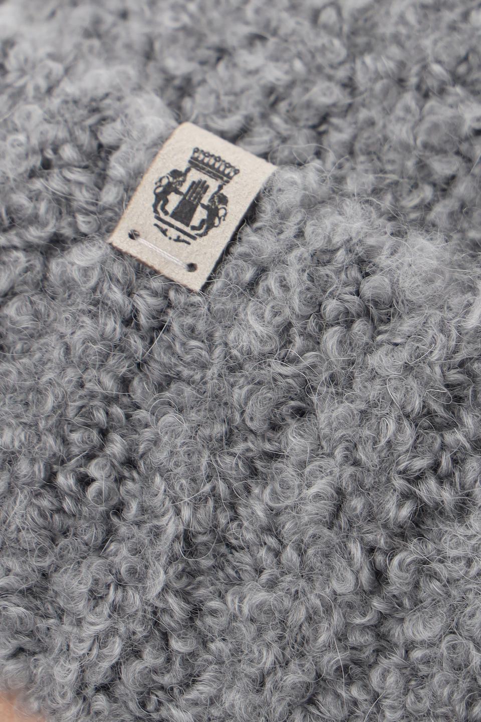 Шапка Roeckl вязаная серая