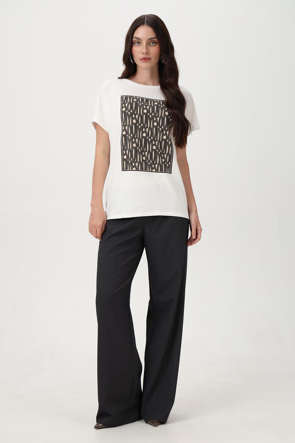 Футболка Oui с принтом