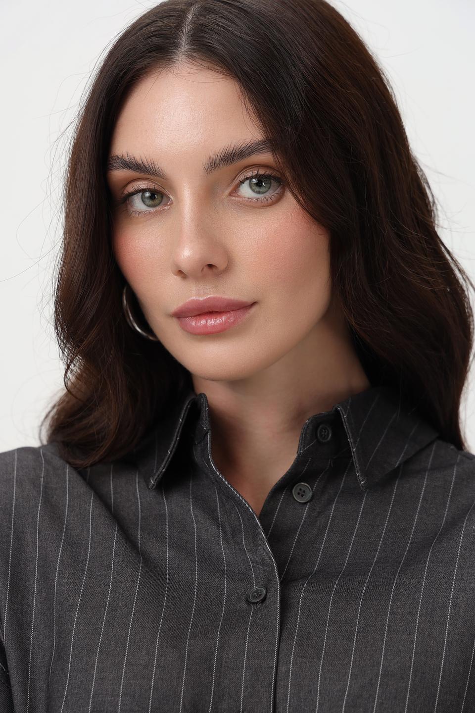 Блузка Lecomte в полоску