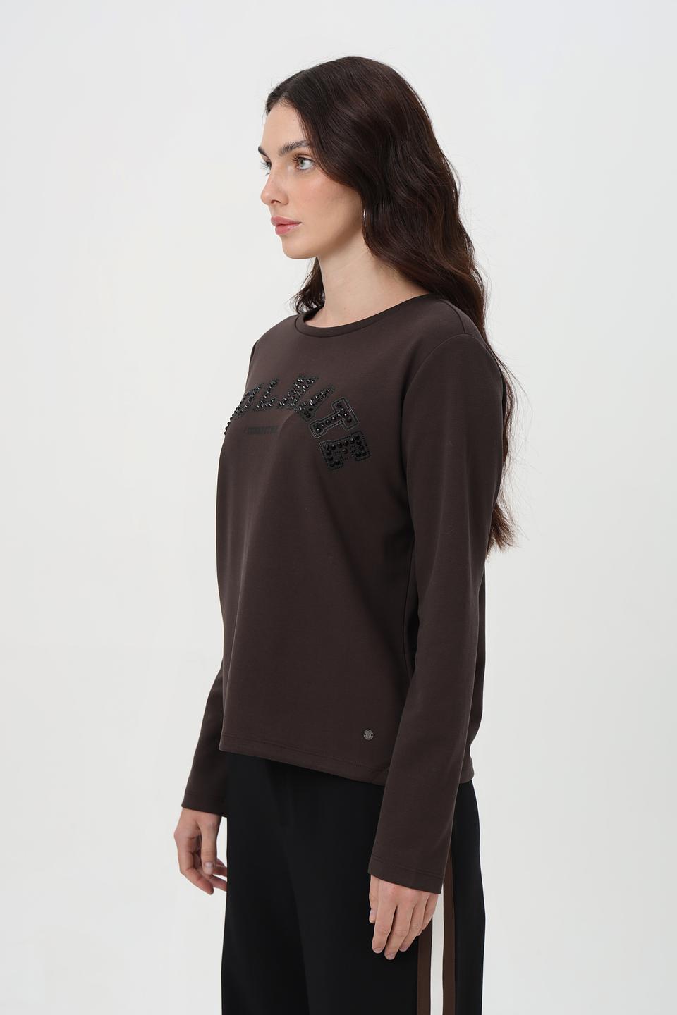 Пуловер Monari с надписью