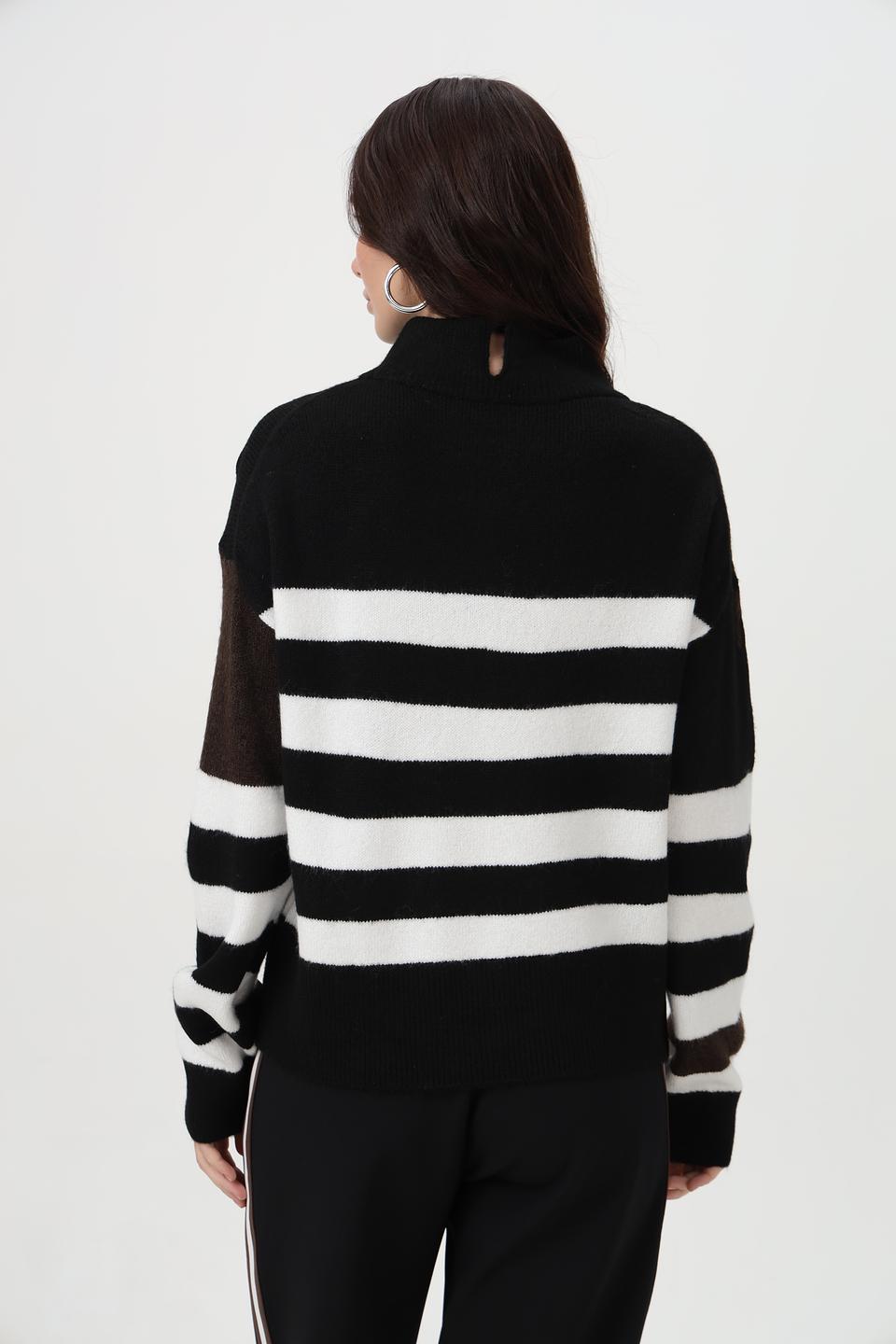 Пуловер Monari в полоску