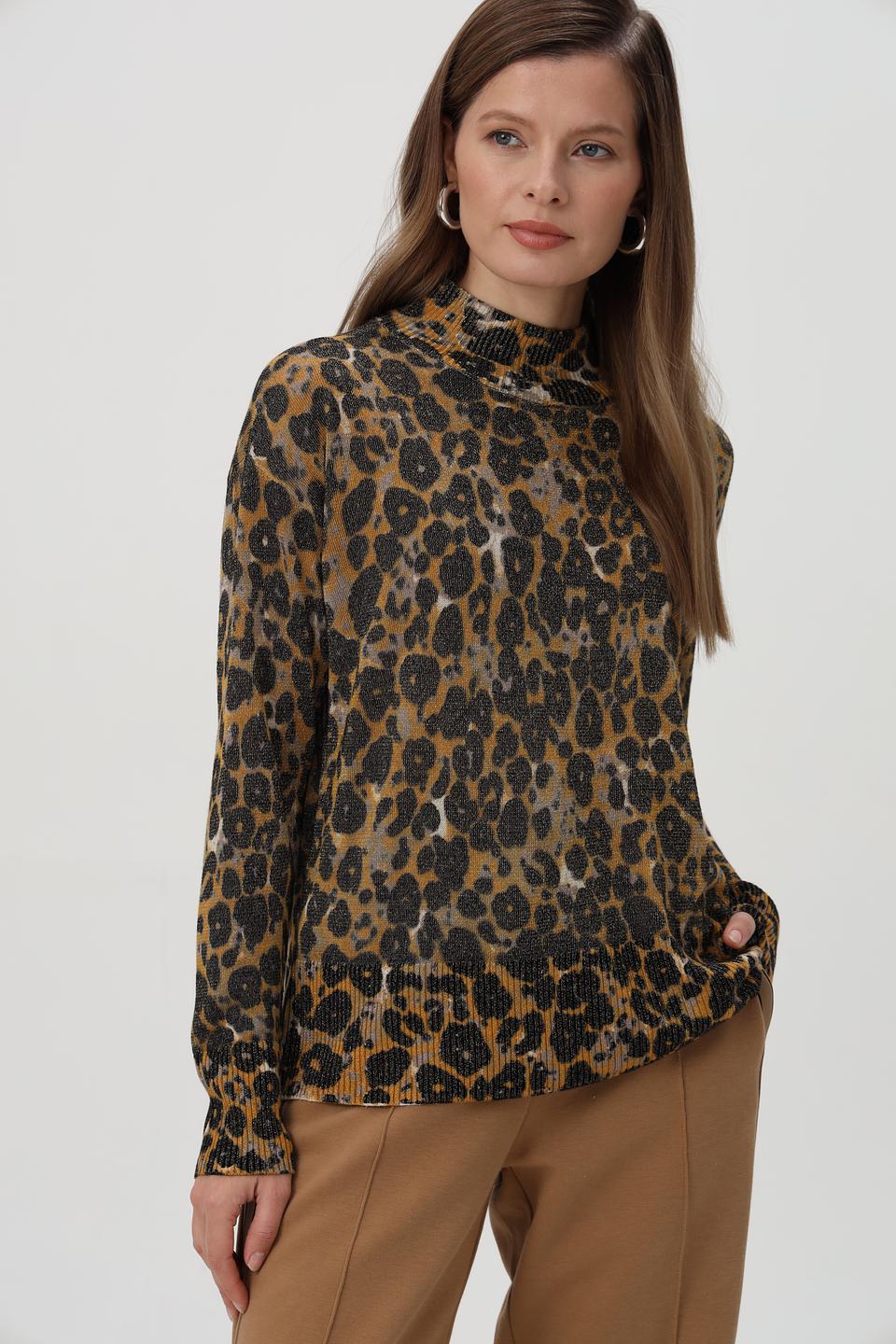 Пуловер Betty Barclay с леопардовым принтом