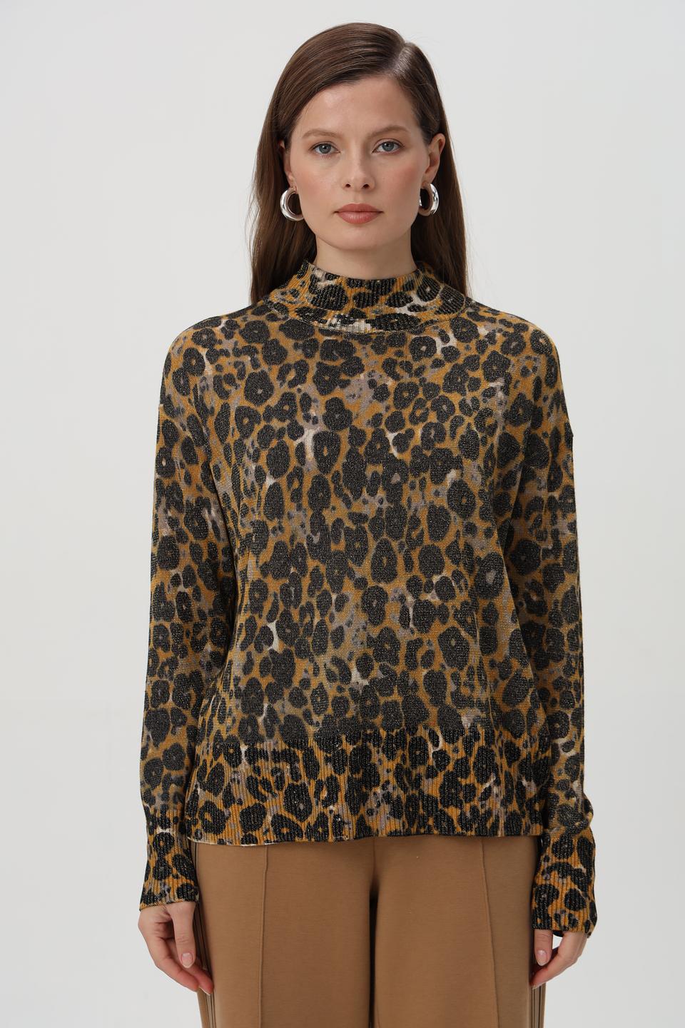 Пуловер Betty Barclay с леопардовым принтом