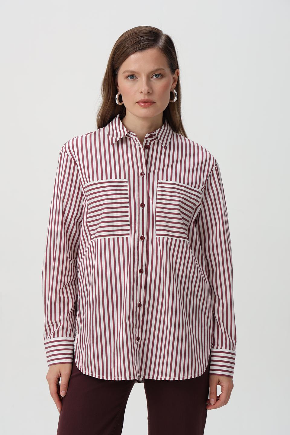 Рубашка Rabe collection в полоску