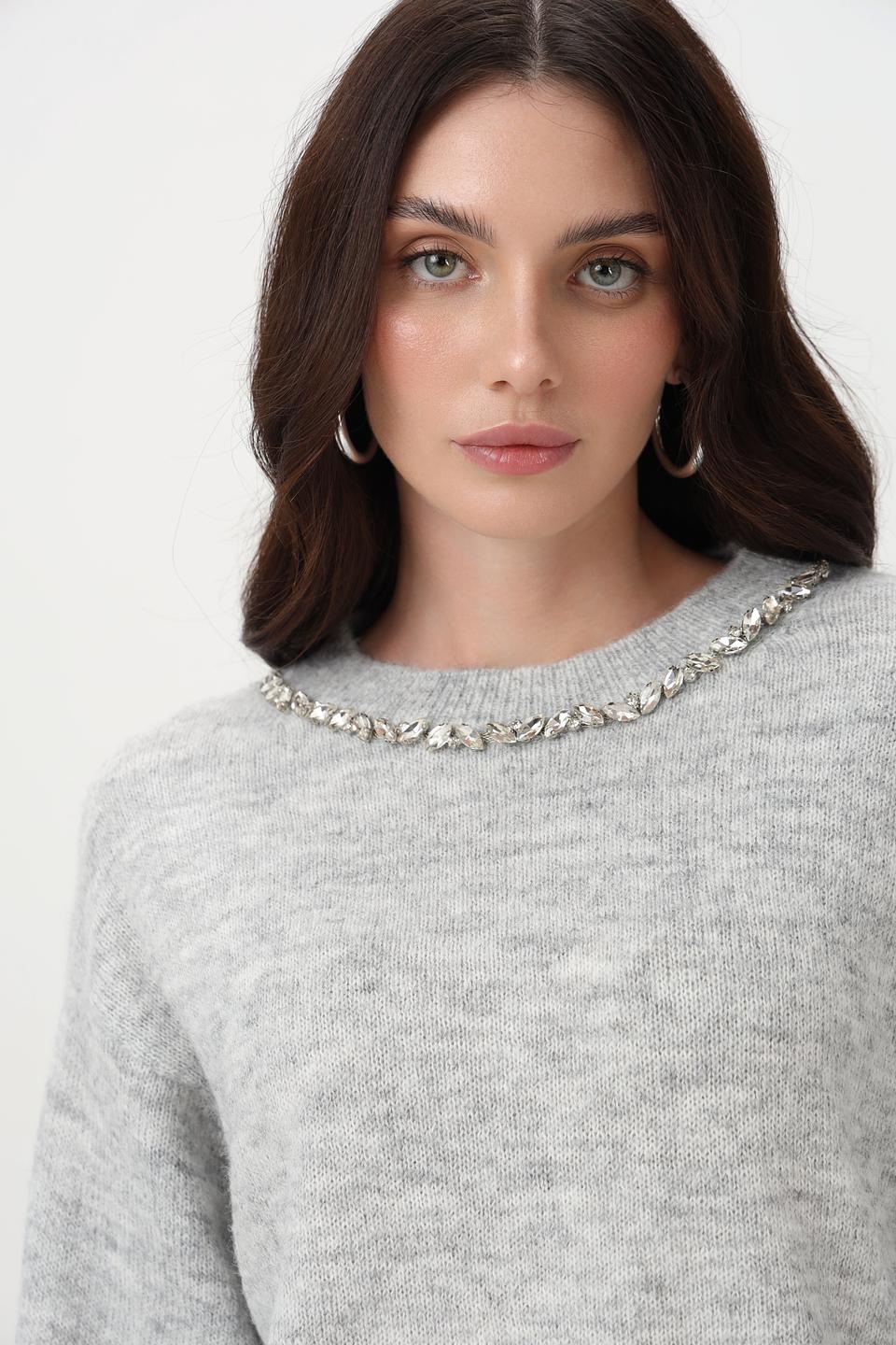 Пуловер Lecomte с цепью