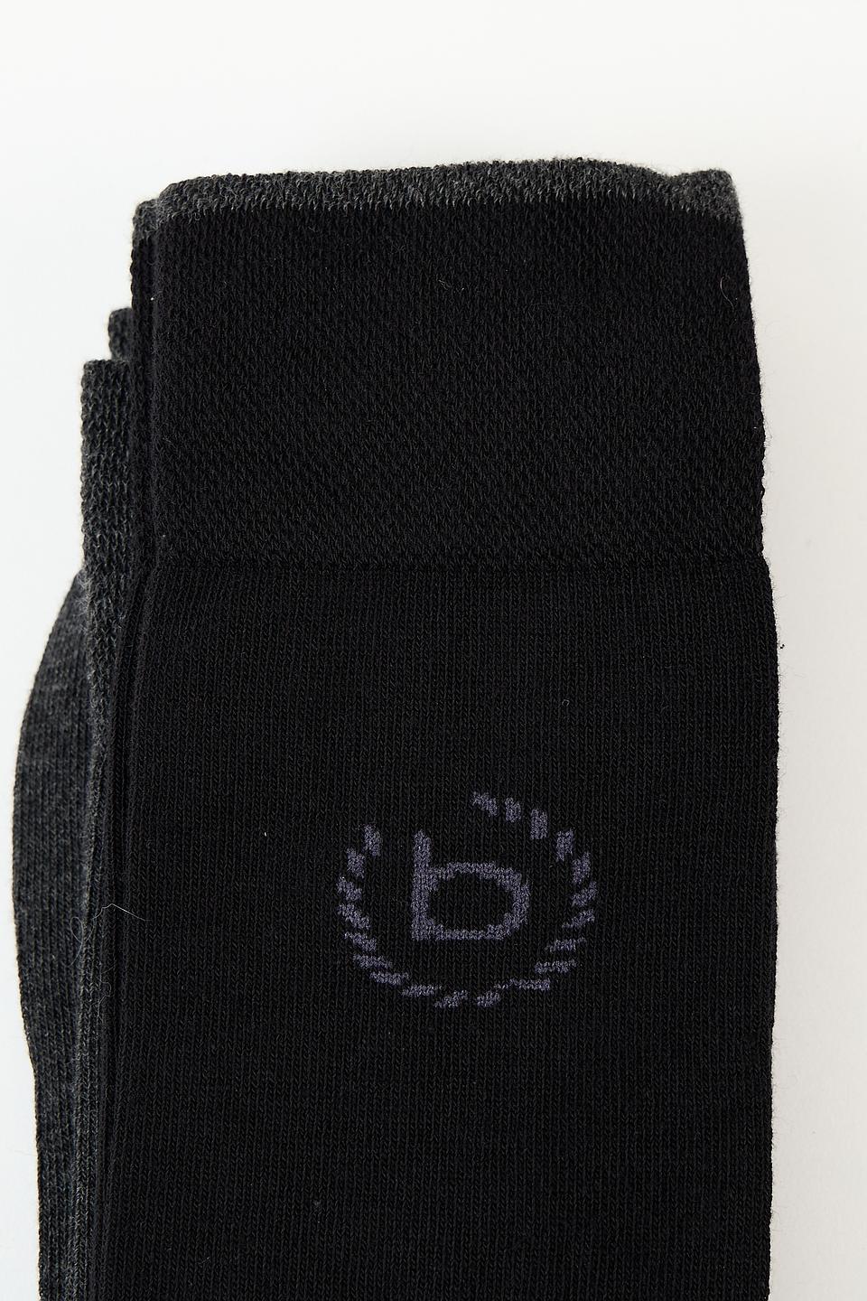 Носки Bugatti чёрные с логотипом