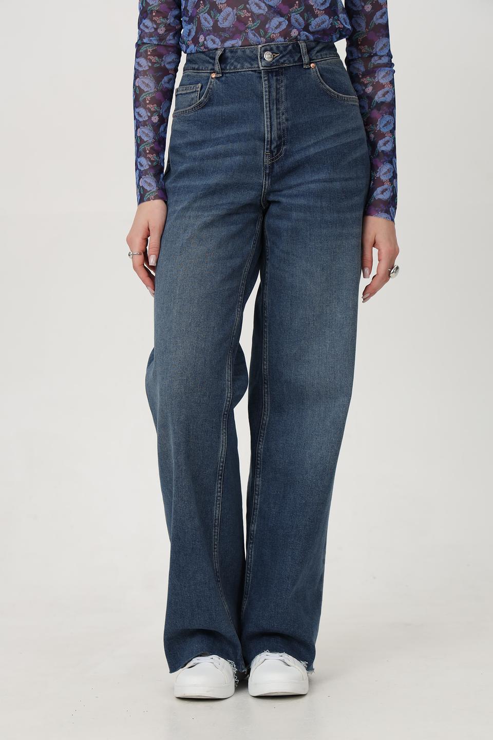 Джинсы широкого кроя Oui