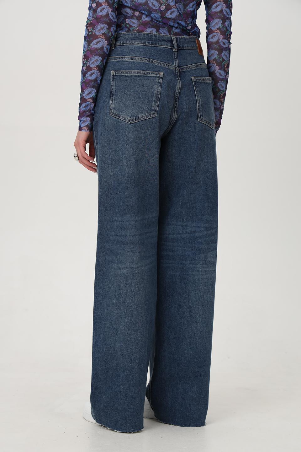 Джинсы широкого кроя Oui