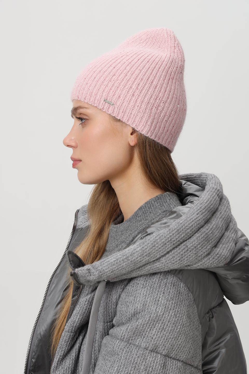 Шапка Marhatter женская розовая