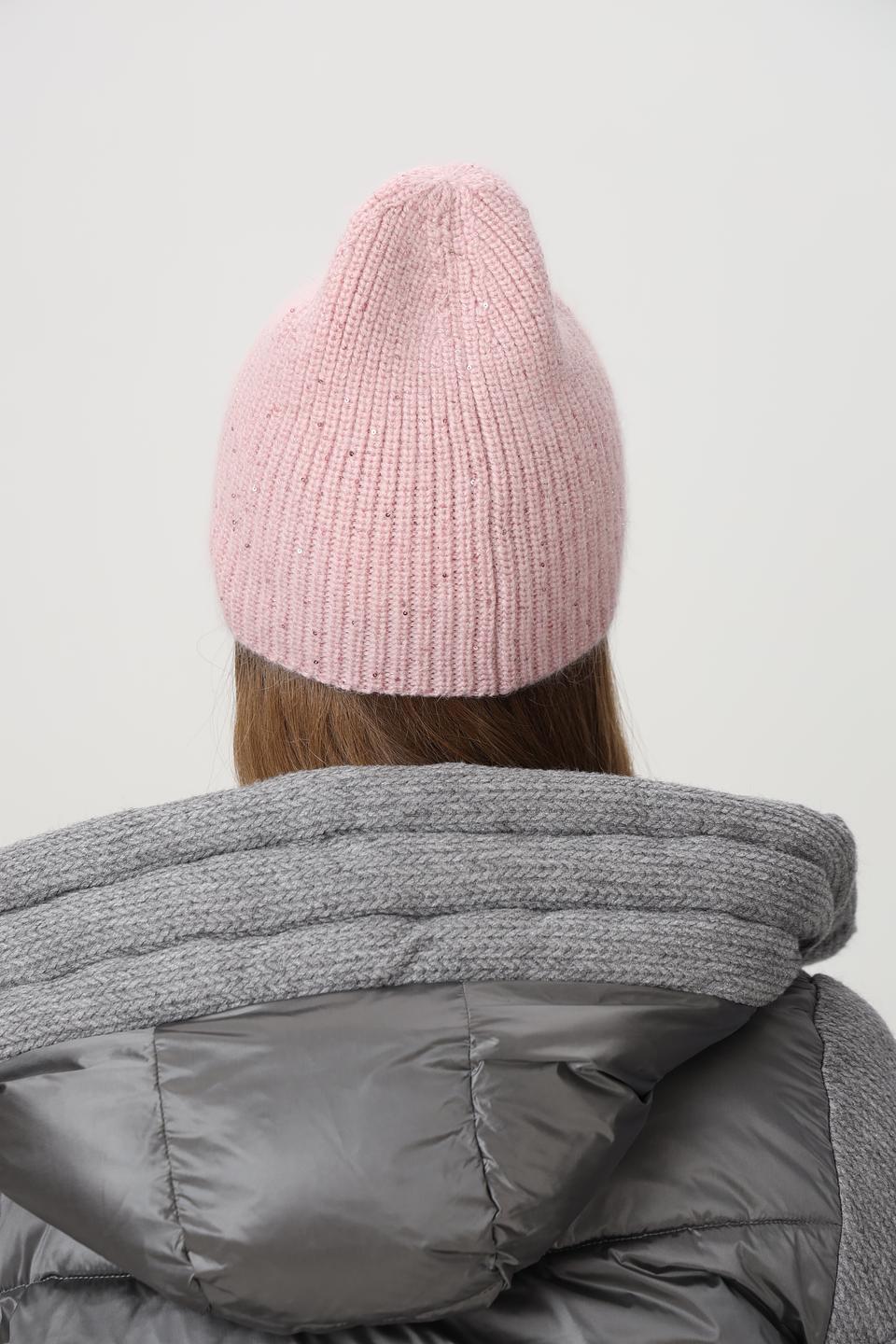 Шапка Marhatter женская розовая