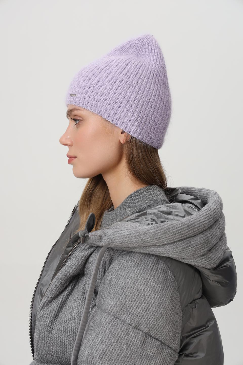 Шапка Marhatter женская лиловая