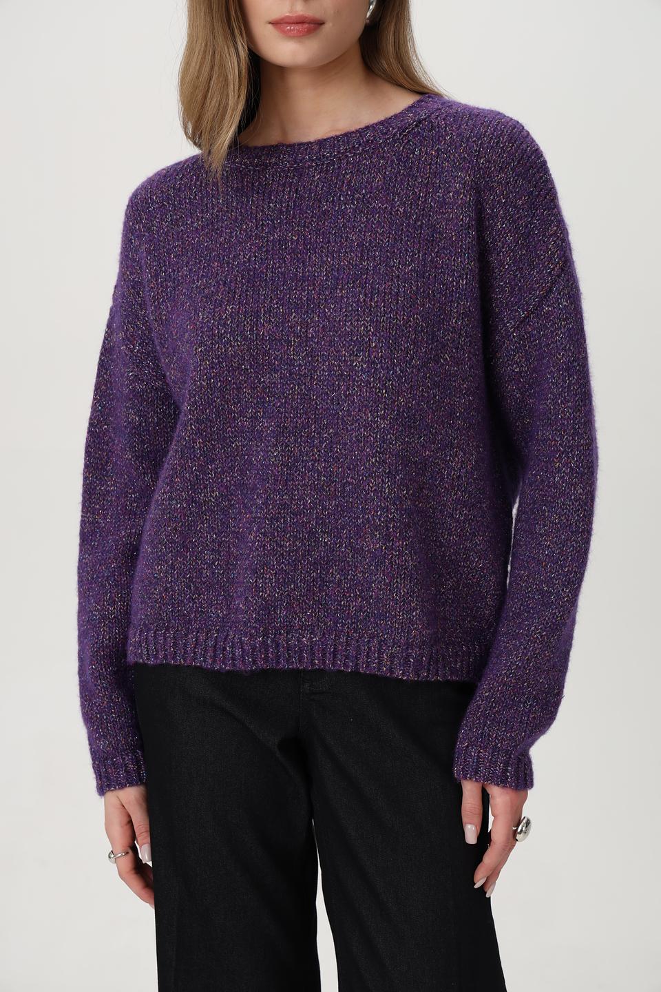 Пуловер Rich and Royal фиолетовый
