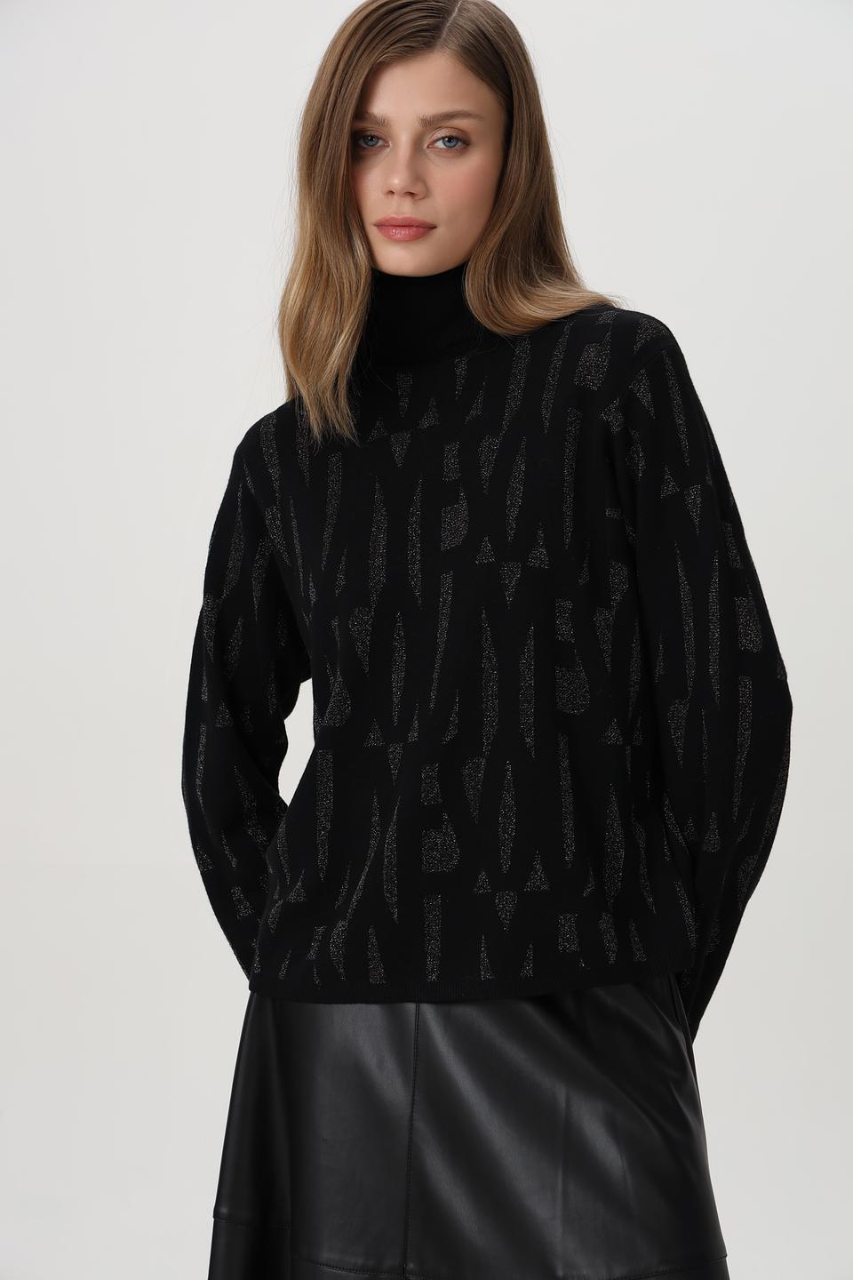 Пуловер Oui с узором