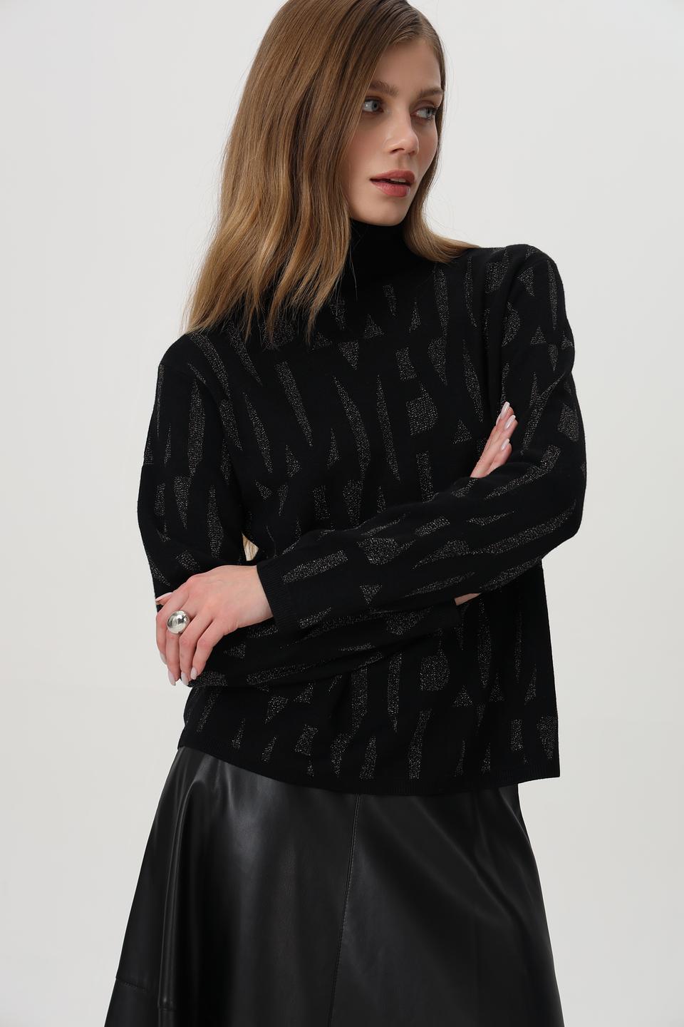 Пуловер Oui с узором