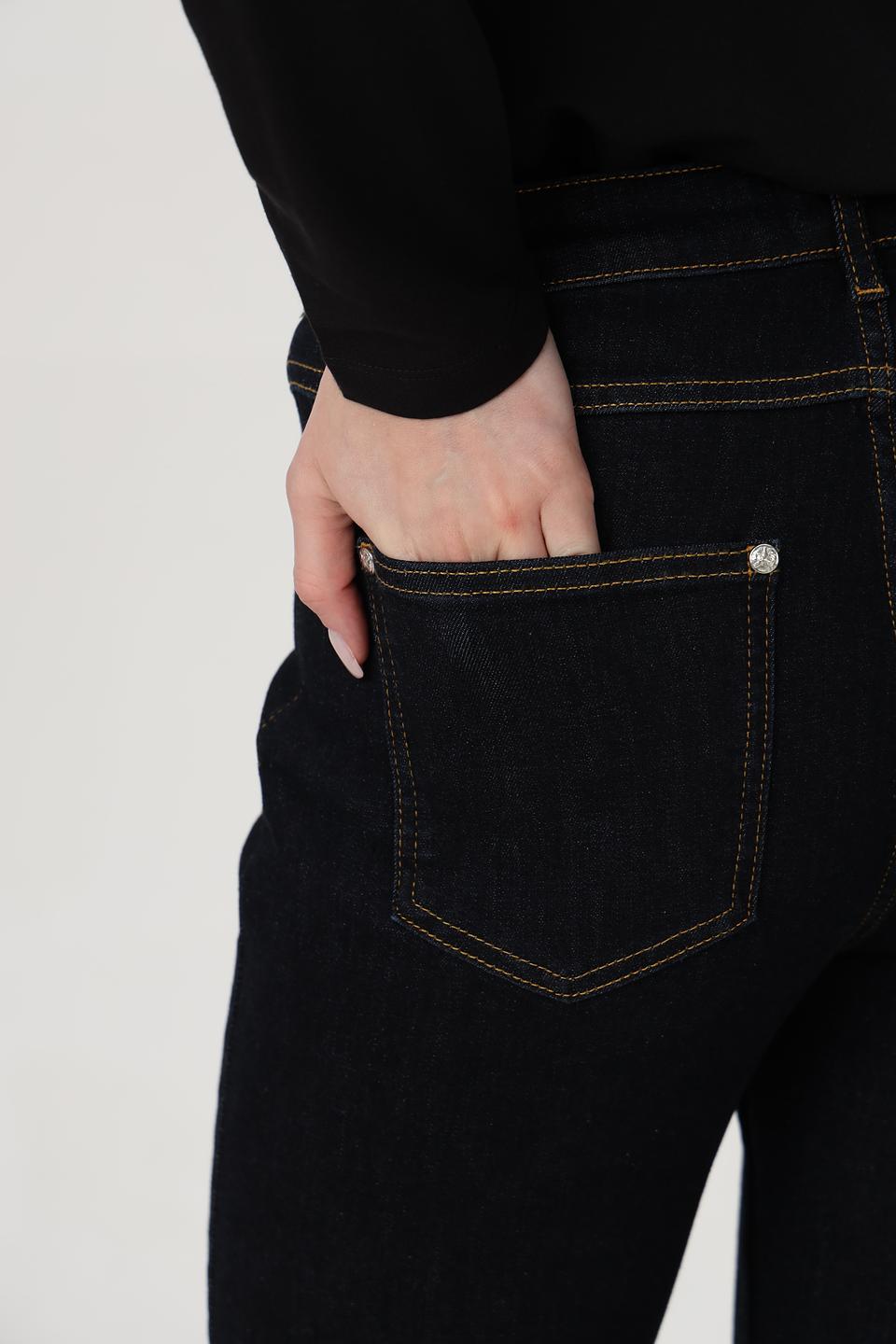 Джинсы Monari с контрастной отделкой