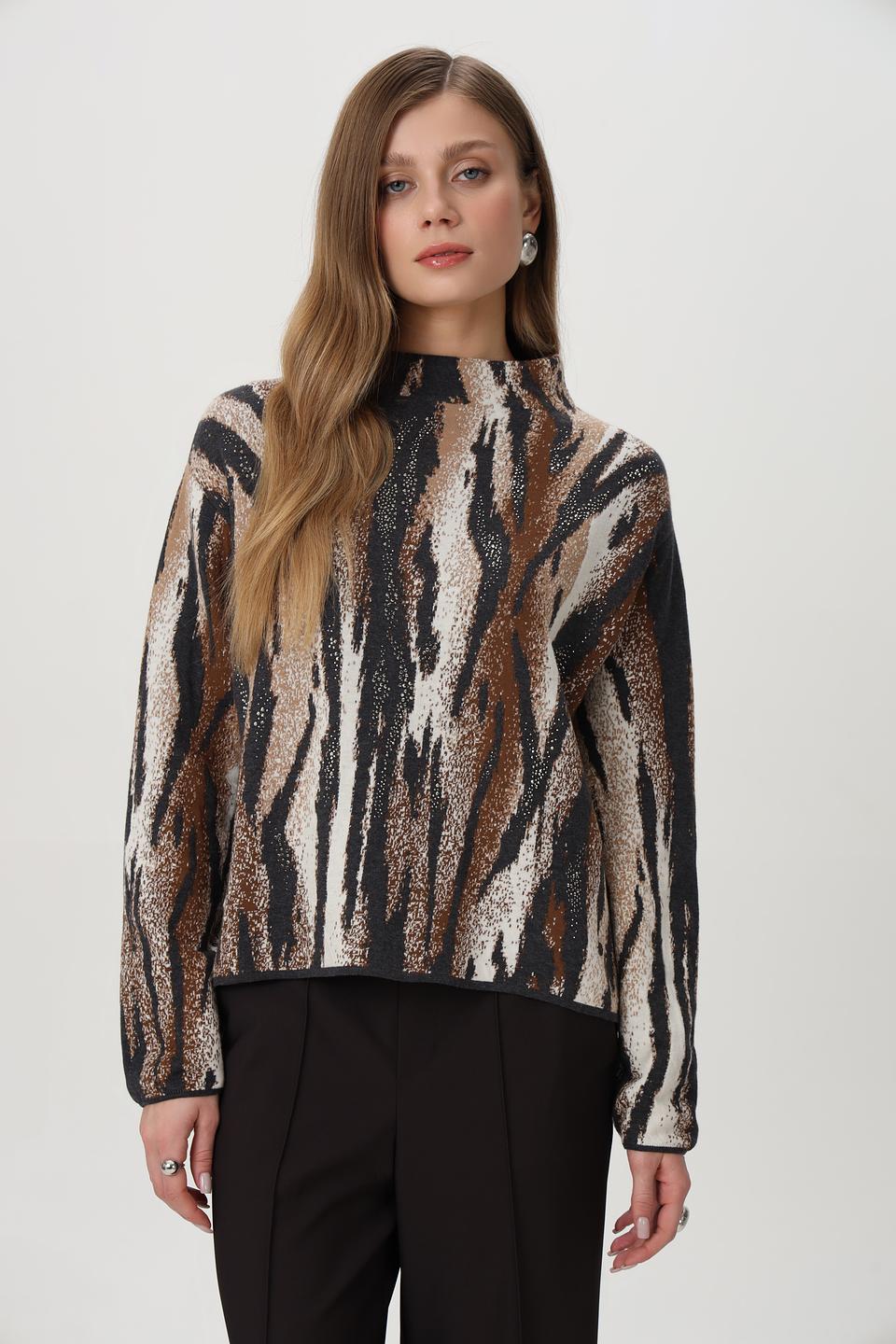 Пуловер Monari с принтом