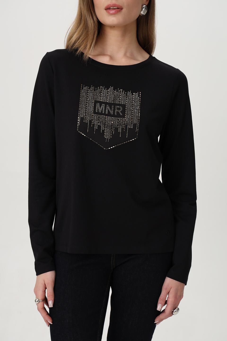 Футболка Monari с кристаллами