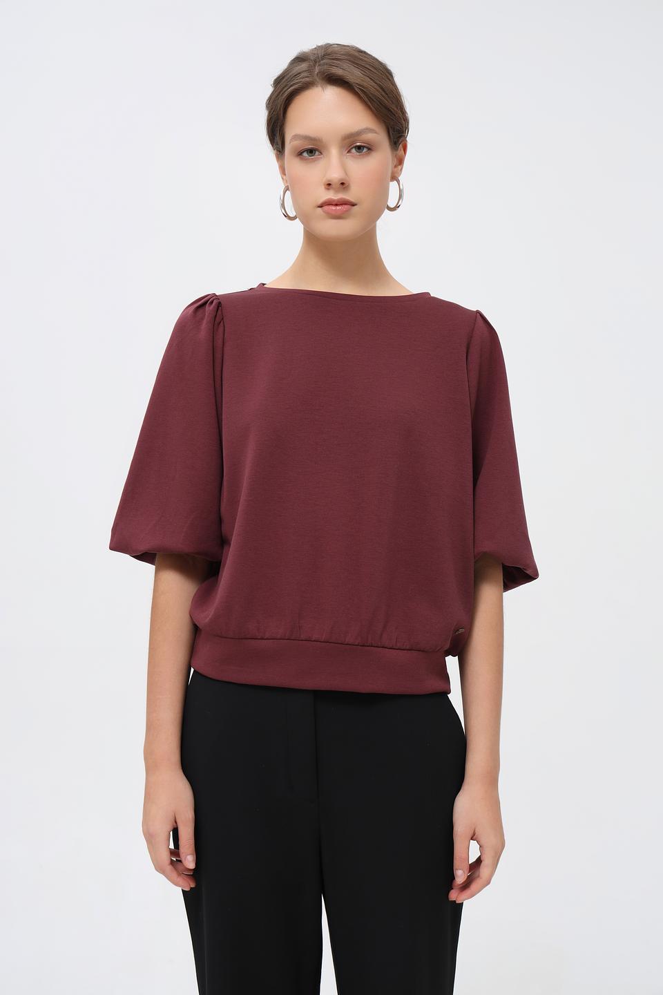 Пуловер Monari с рукавами-фонариками