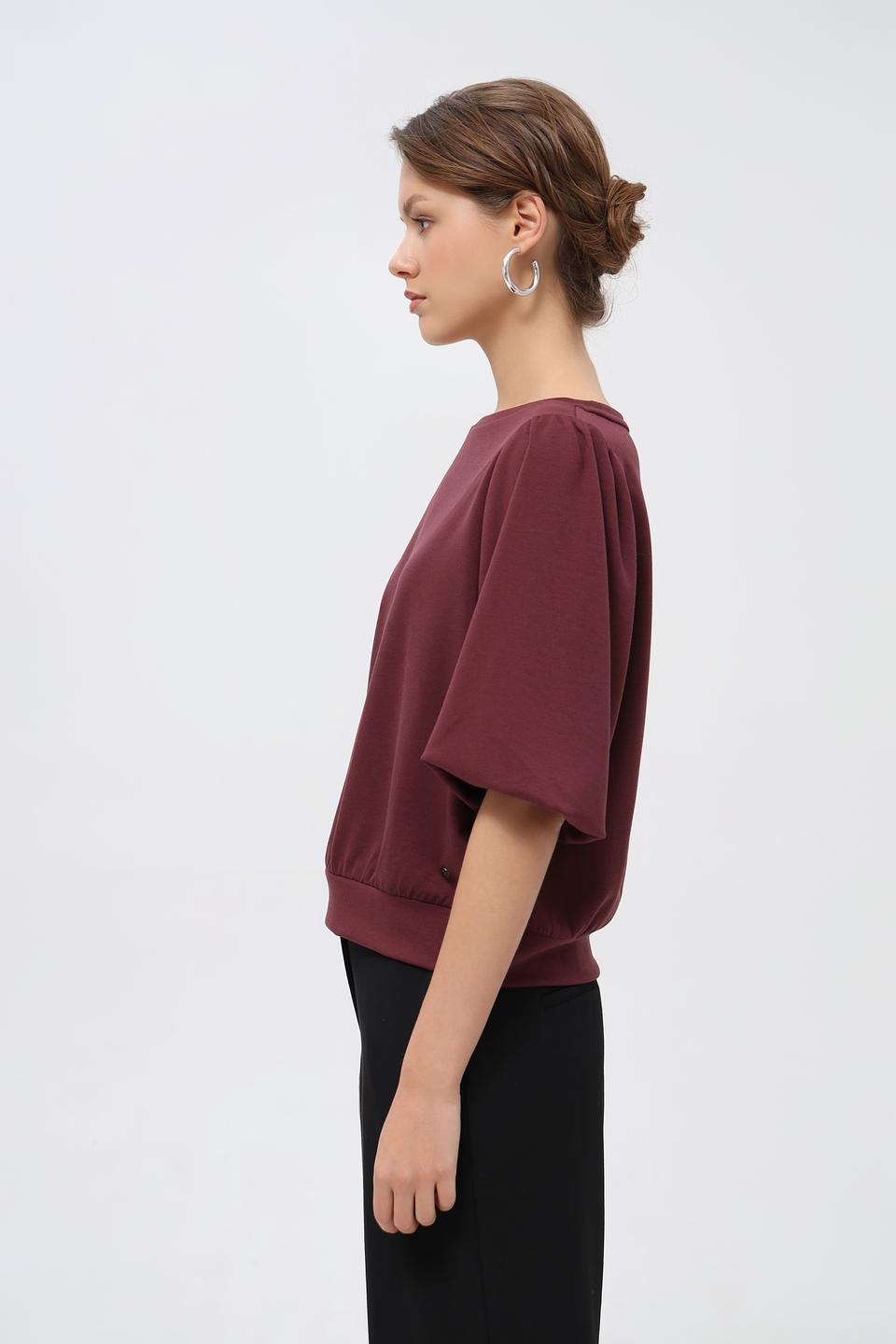 Пуловер Monari с рукавами-фонариками