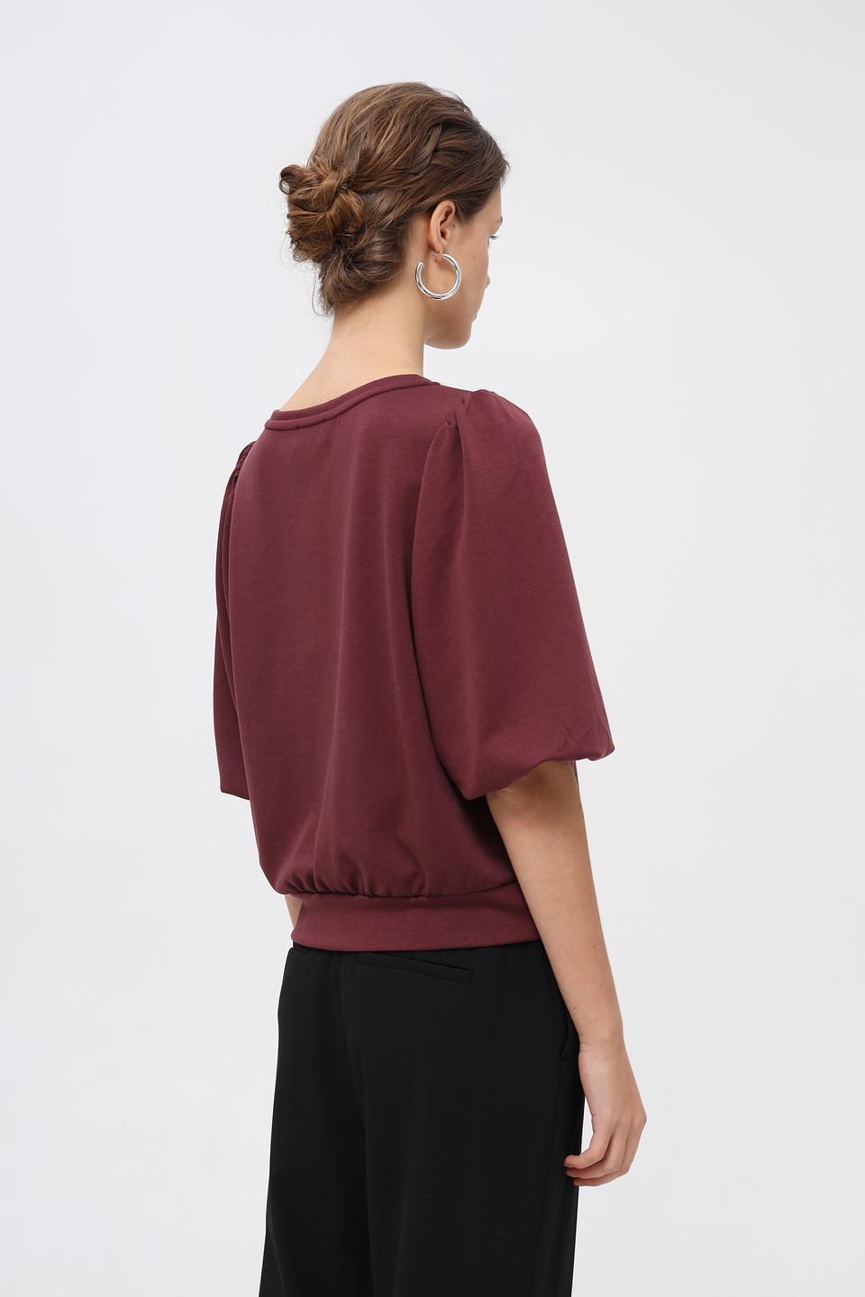 Пуловер Monari с рукавами-фонариками