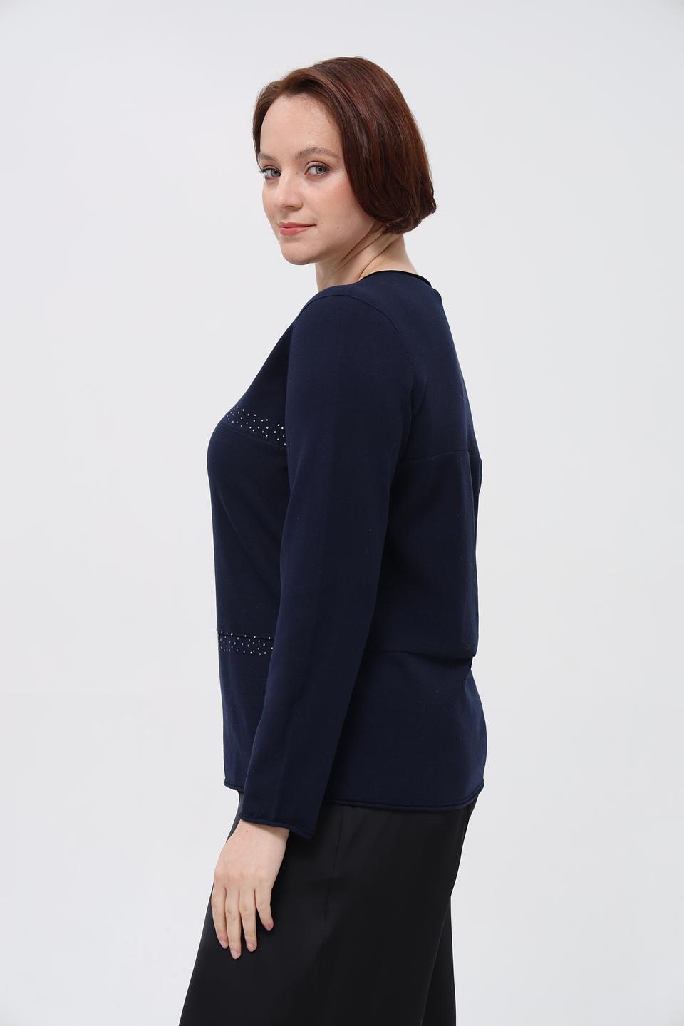 Пуловер Gollehaug с вышивкой