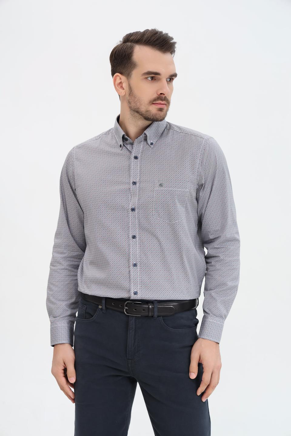 Рубашка Casa Moda с принтом