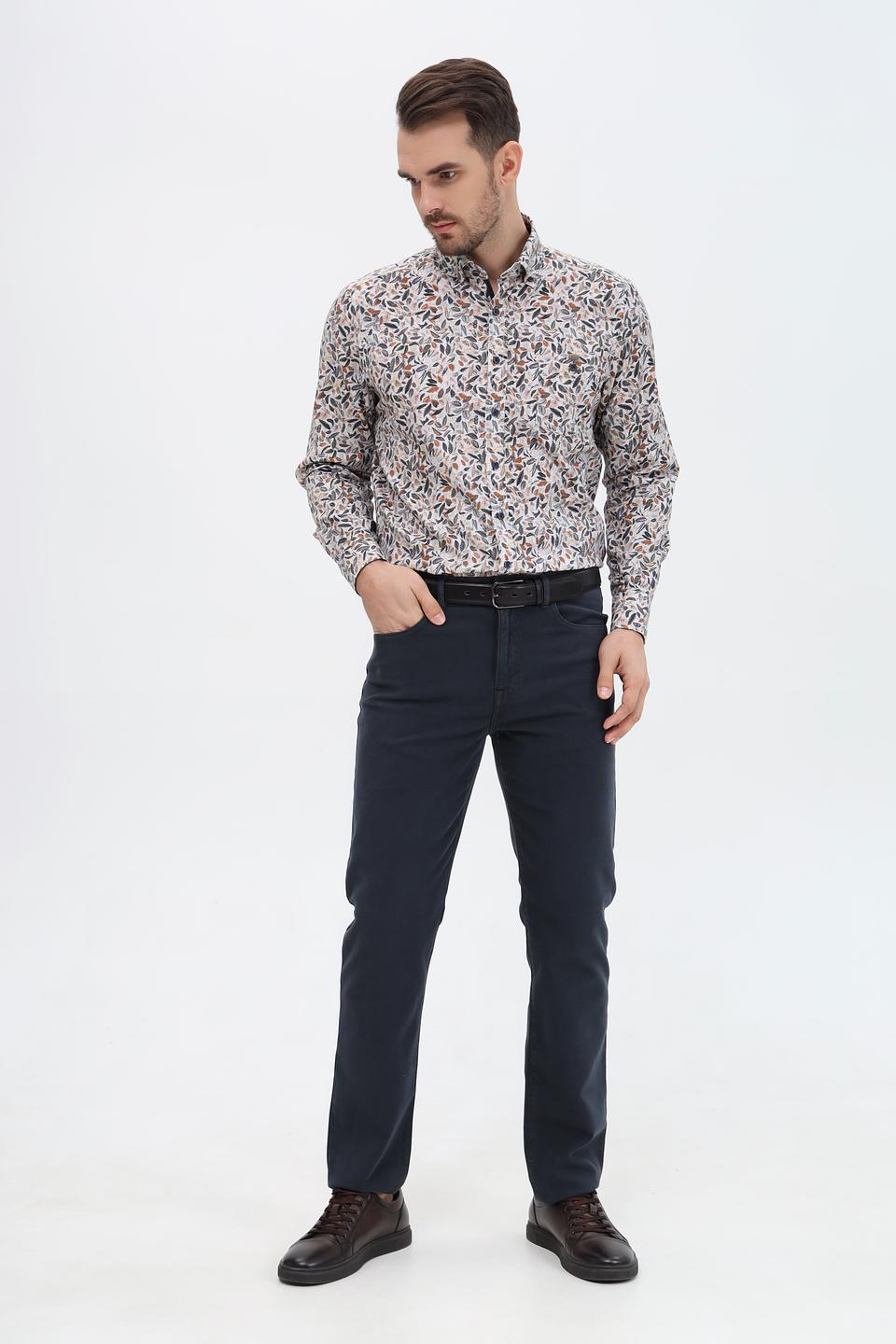Рубашка Casa Moda с принтом