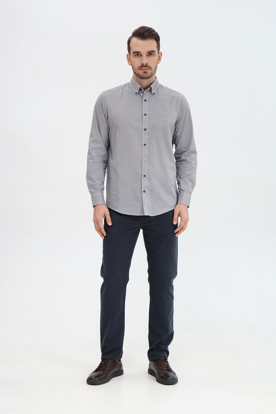 Рубашка Casa Moda с принтом