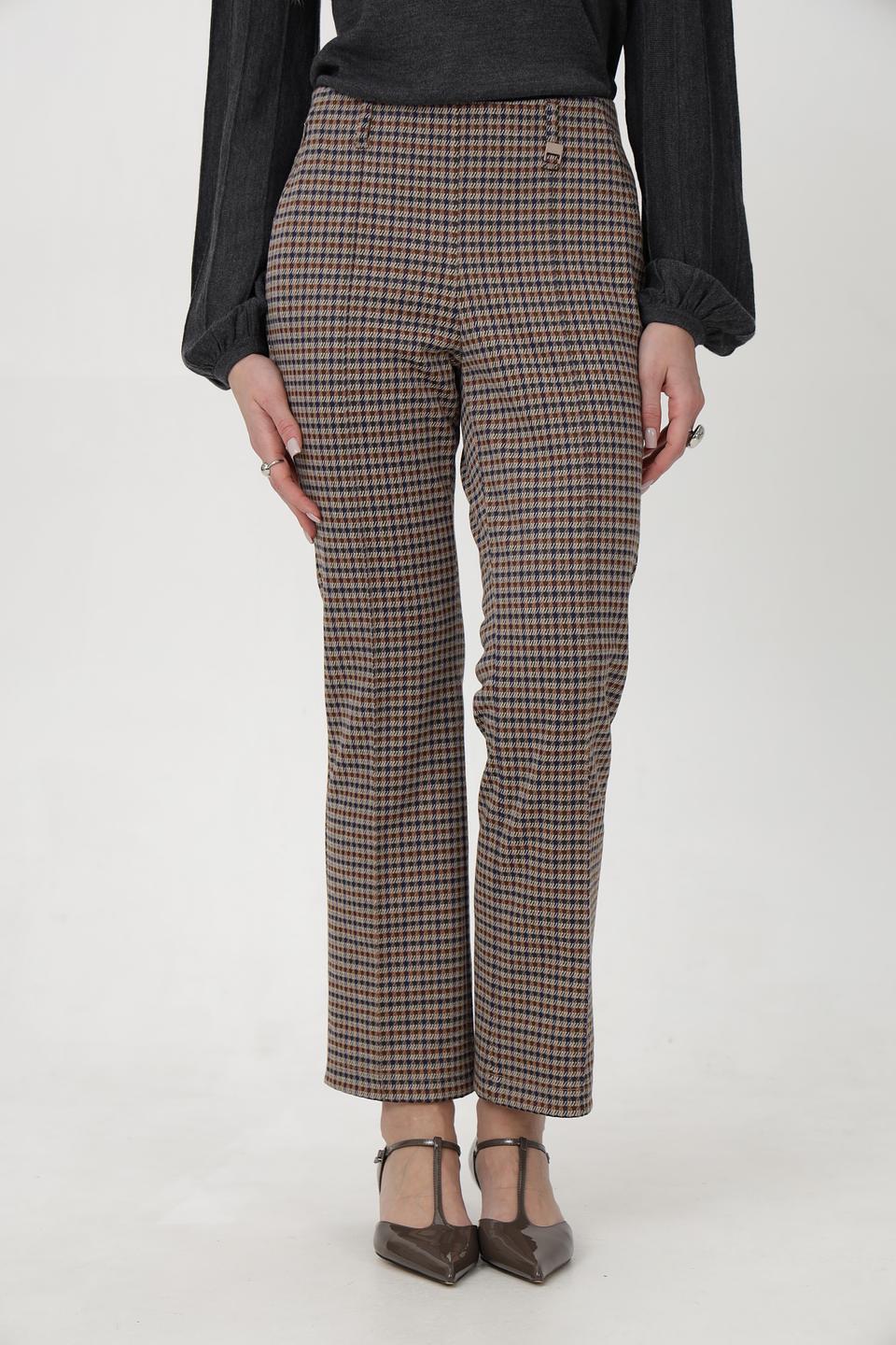 Брюки Bianca в клетку