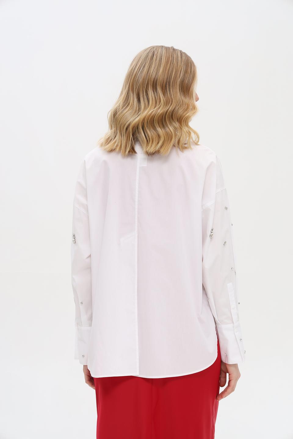 Блуза Penny Black с вышивкой белый