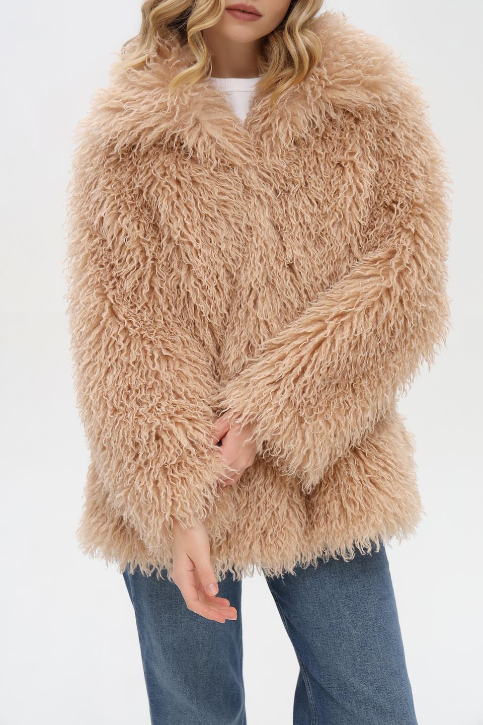 Куртка Shade из искусственного меха кремовый