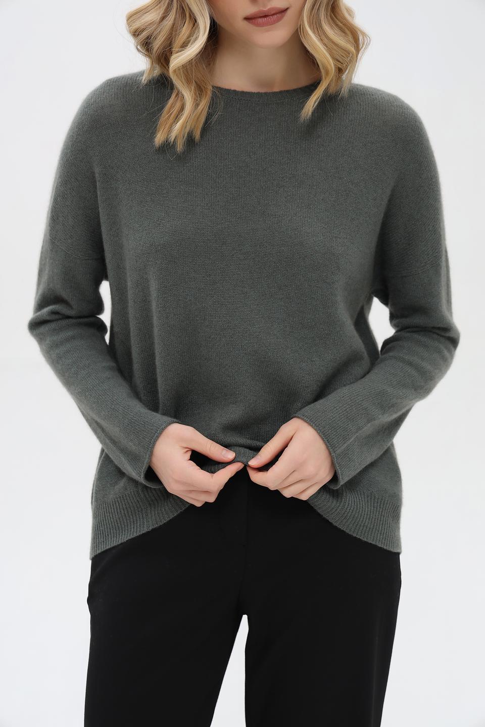 Пуловер Just Valeri оливковый