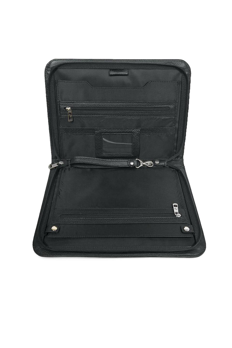 Папка Pellecon кожаная чёрная