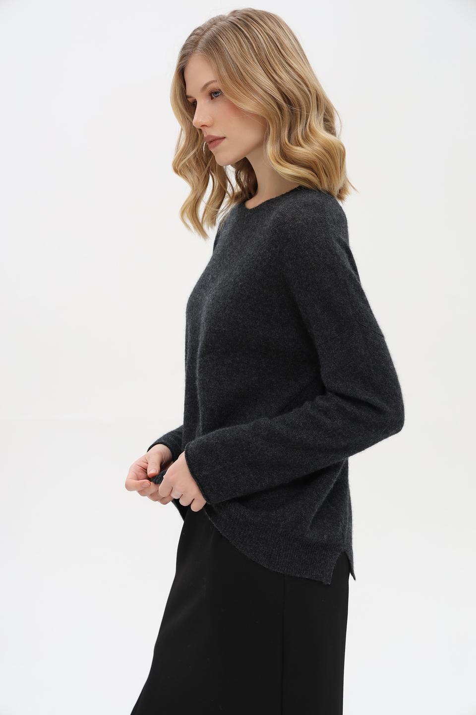 Пуловер Just Valeri кашемир графитовый