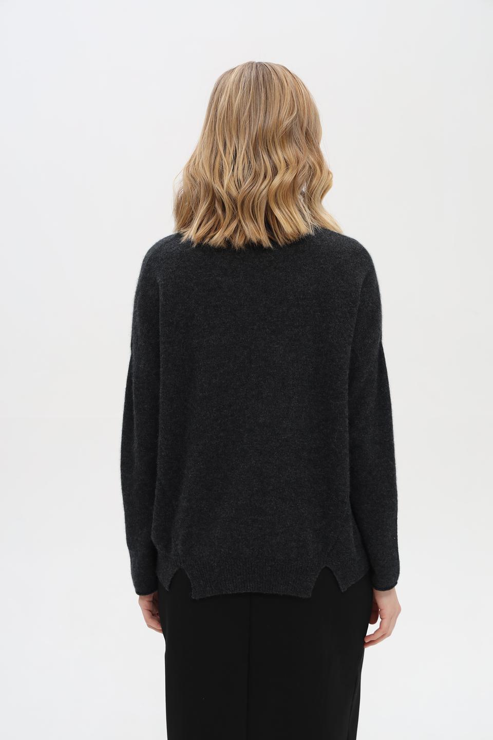 Пуловер Just Valeri кашемир графитовый