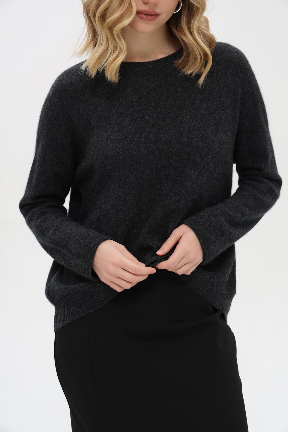 Пуловер Just Valeri кашемир графитовый