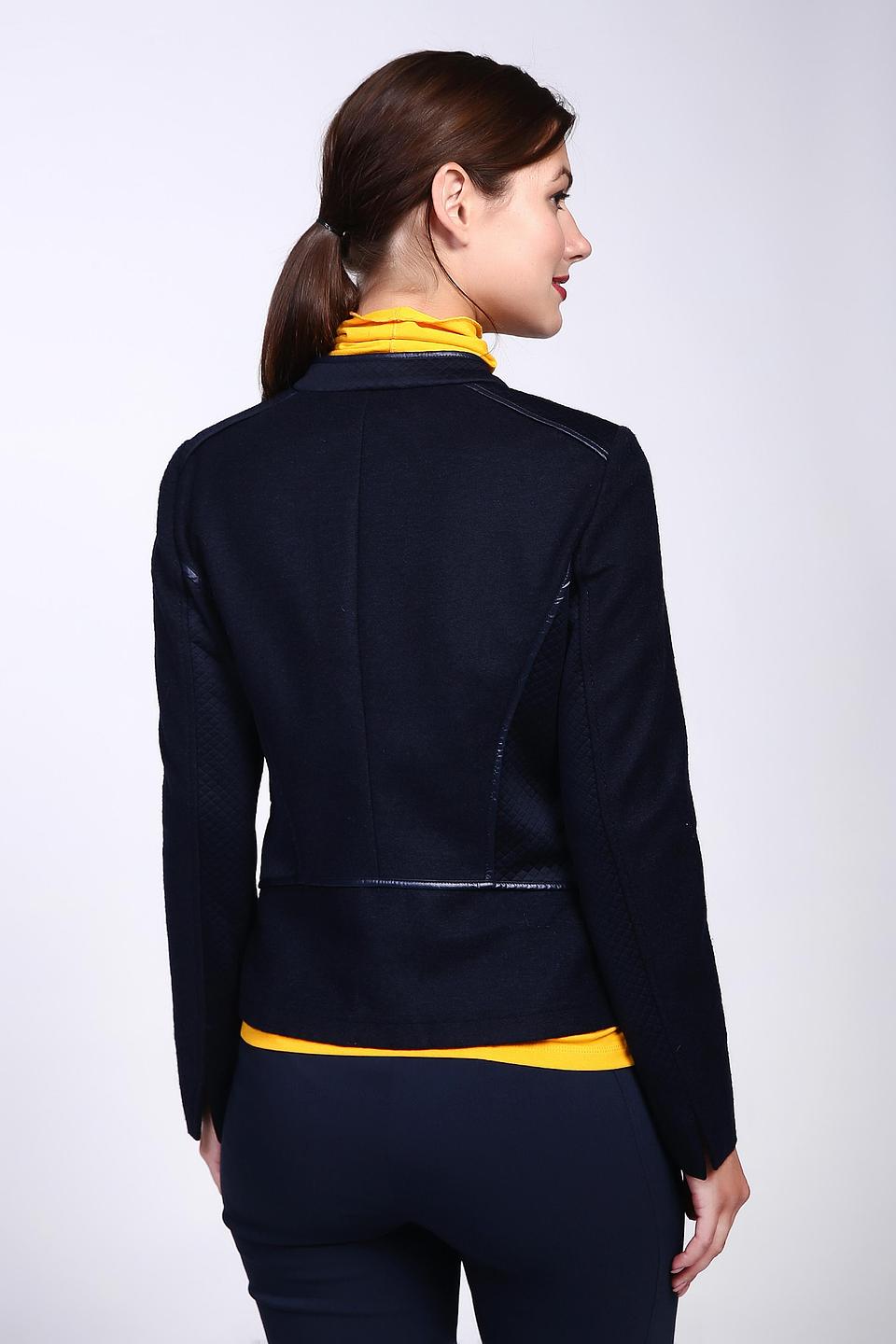 Жакет Gerry Weber тёмно-синий с декоративной отделкой