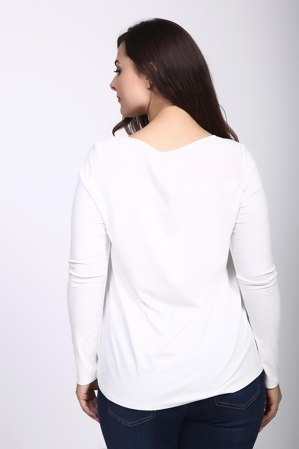 Блуза Monari белая с декором